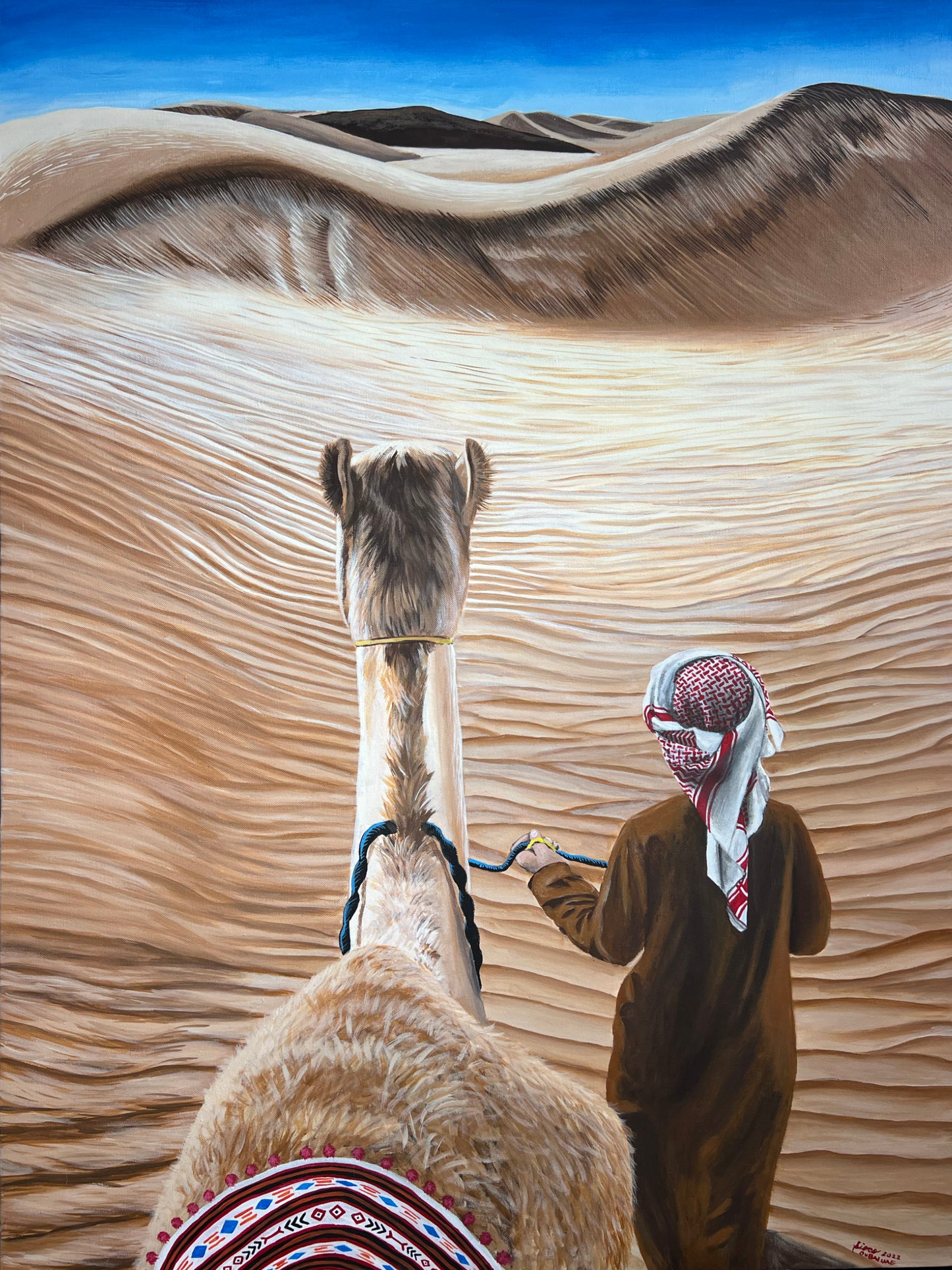 Into the Desert  100x80cm