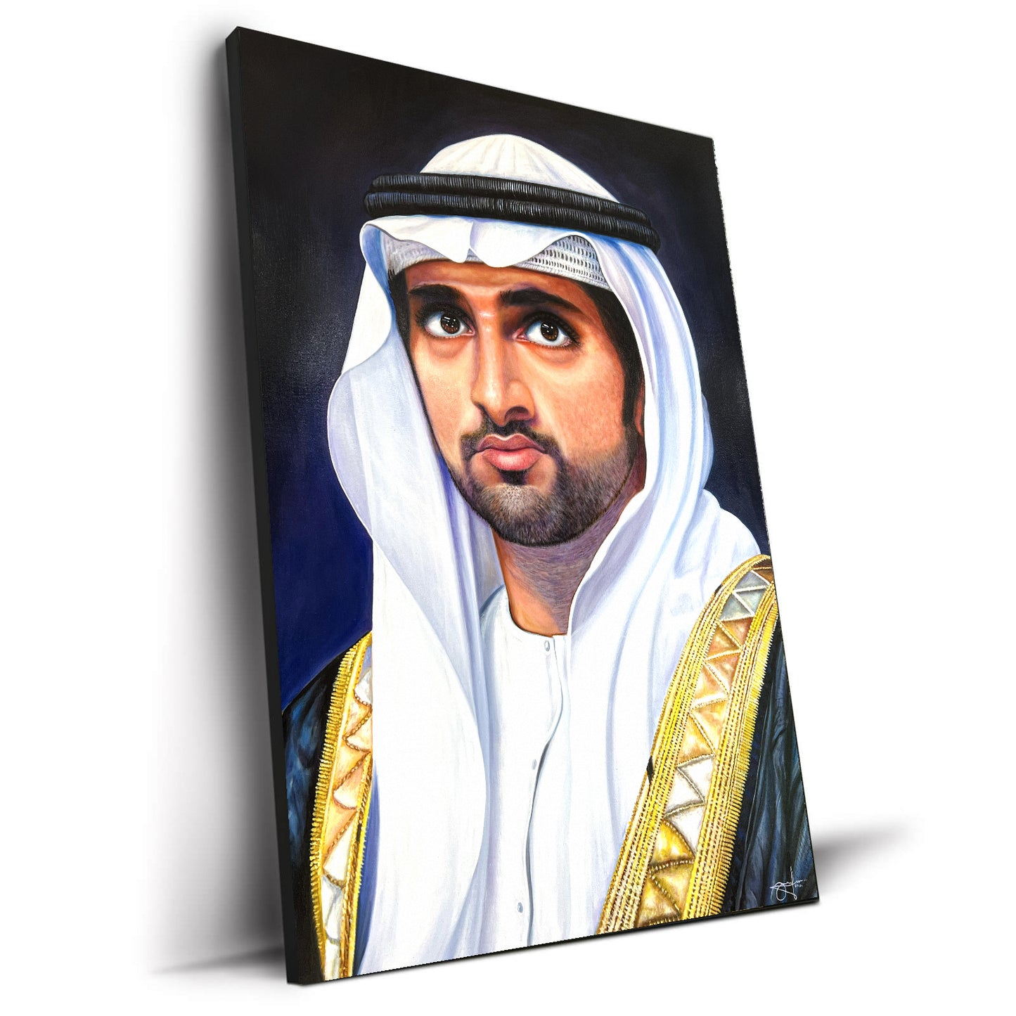 H. H. Sheikh Hamdan  120x90cm
