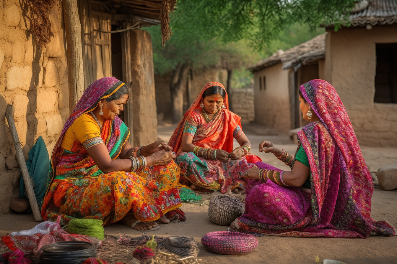 A Colorful Evening in Gujarat