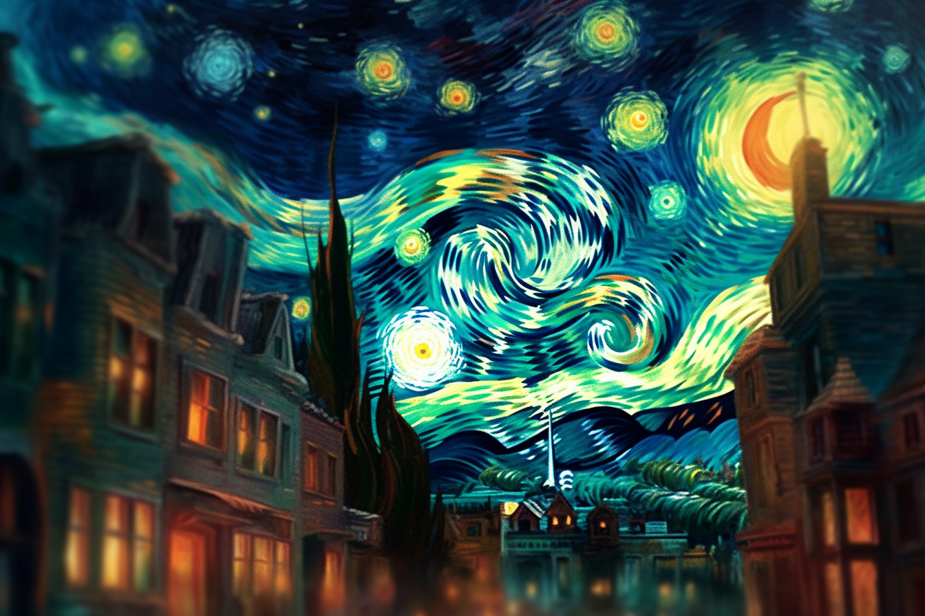 The Van Gogh style