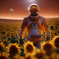 Planet of sunflowers