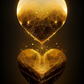 Gold Heart